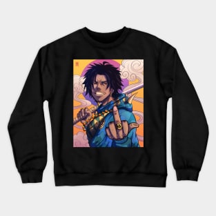 YOUNG_MUGEN (Blue) Crewneck Sweatshirt